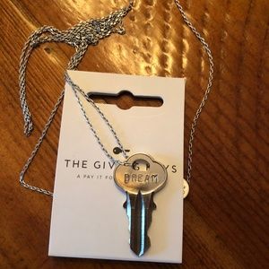 The Giving Key Dream Silver Necklace